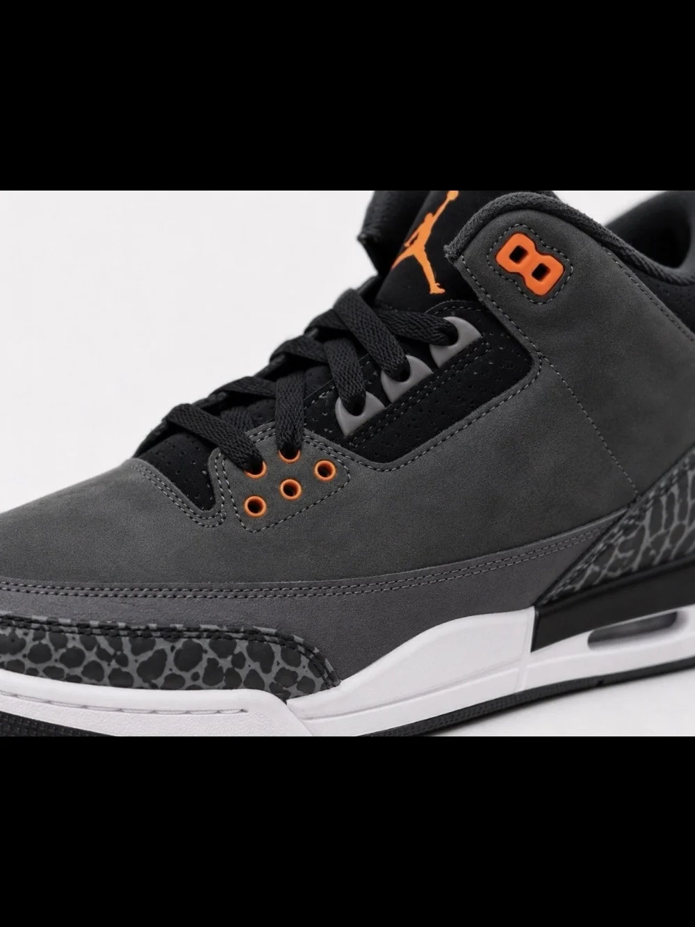 Nike Air Jordan 3 Retro Fear Pack GS 7Y Women’s 8.5 DM0967-080 w/ Box